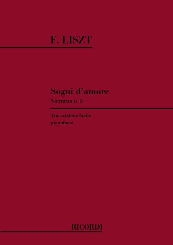 Sogni D'Amore. 3 Notturni: N.3 In La Bem. - Per Pianoforte - pro klavír